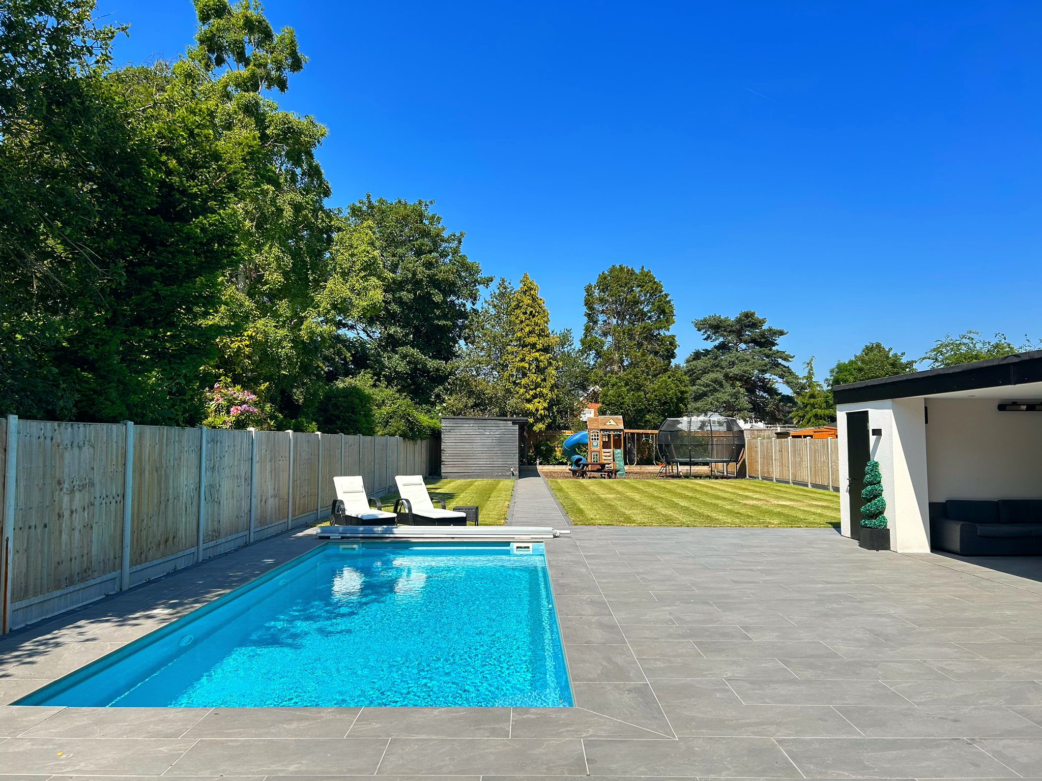 Metallic 3d light Blue Sycillia Pool Project - My Pool Direct