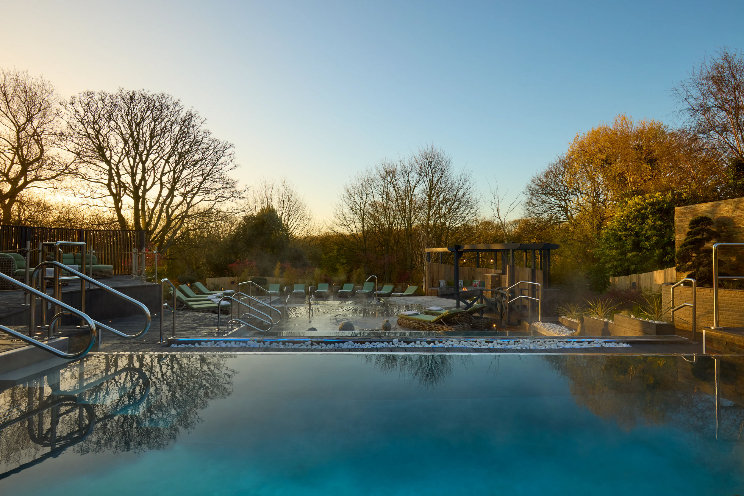 Seaham Hall Serenity Spa Infinity Pools